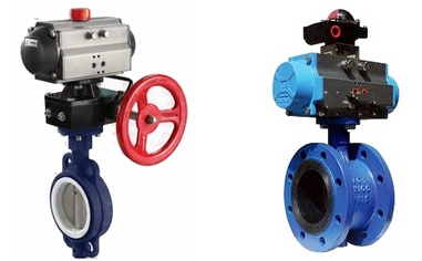 氣動軟密封蝶閥圖片