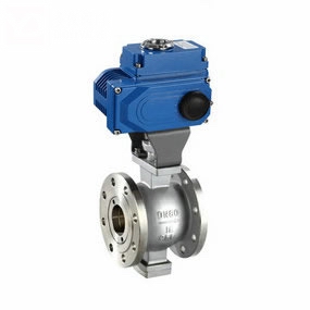 電動V型球閥圖片