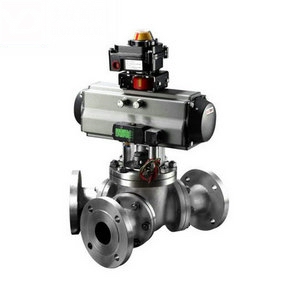 氣動Y型三通球閥圖片